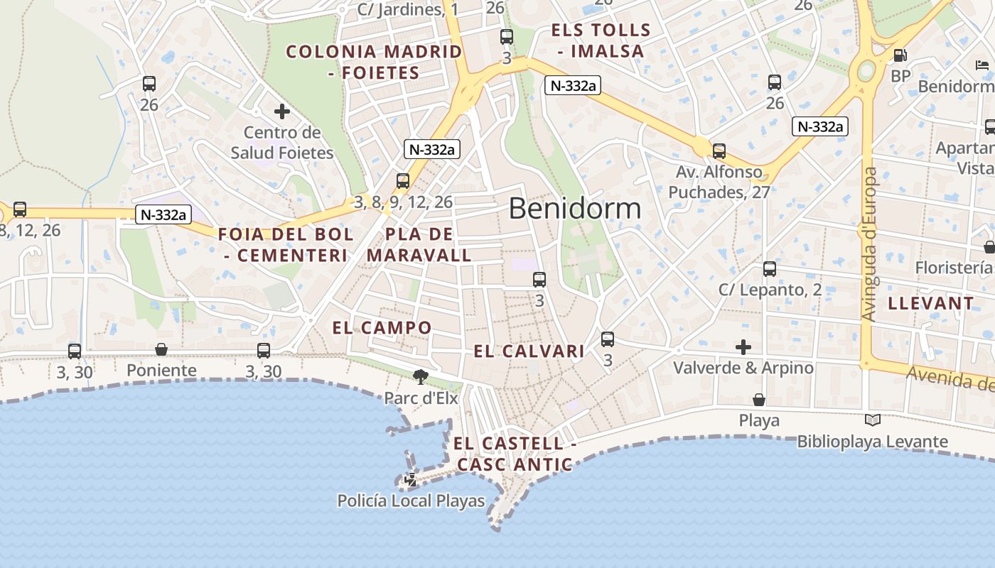 map